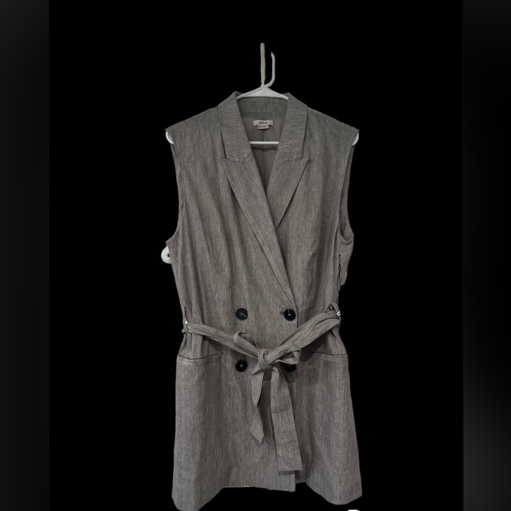 NWT Jason Wu Blazer linen 2 piece dress